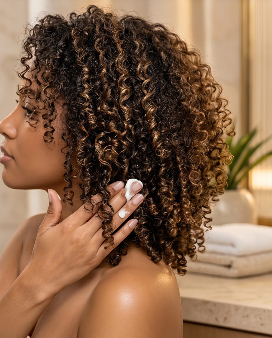Moisture &Curl Defining Cream
