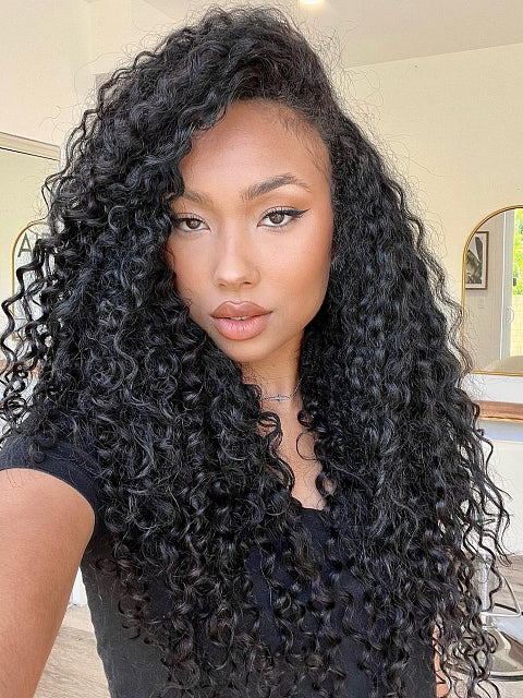 Curly Weave Bundles Hair Extensions inch 26