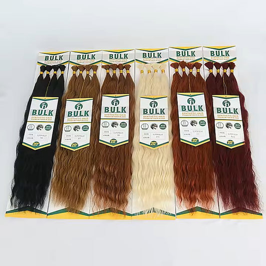 Deep Wave Bulk for Boho Braiding Hair