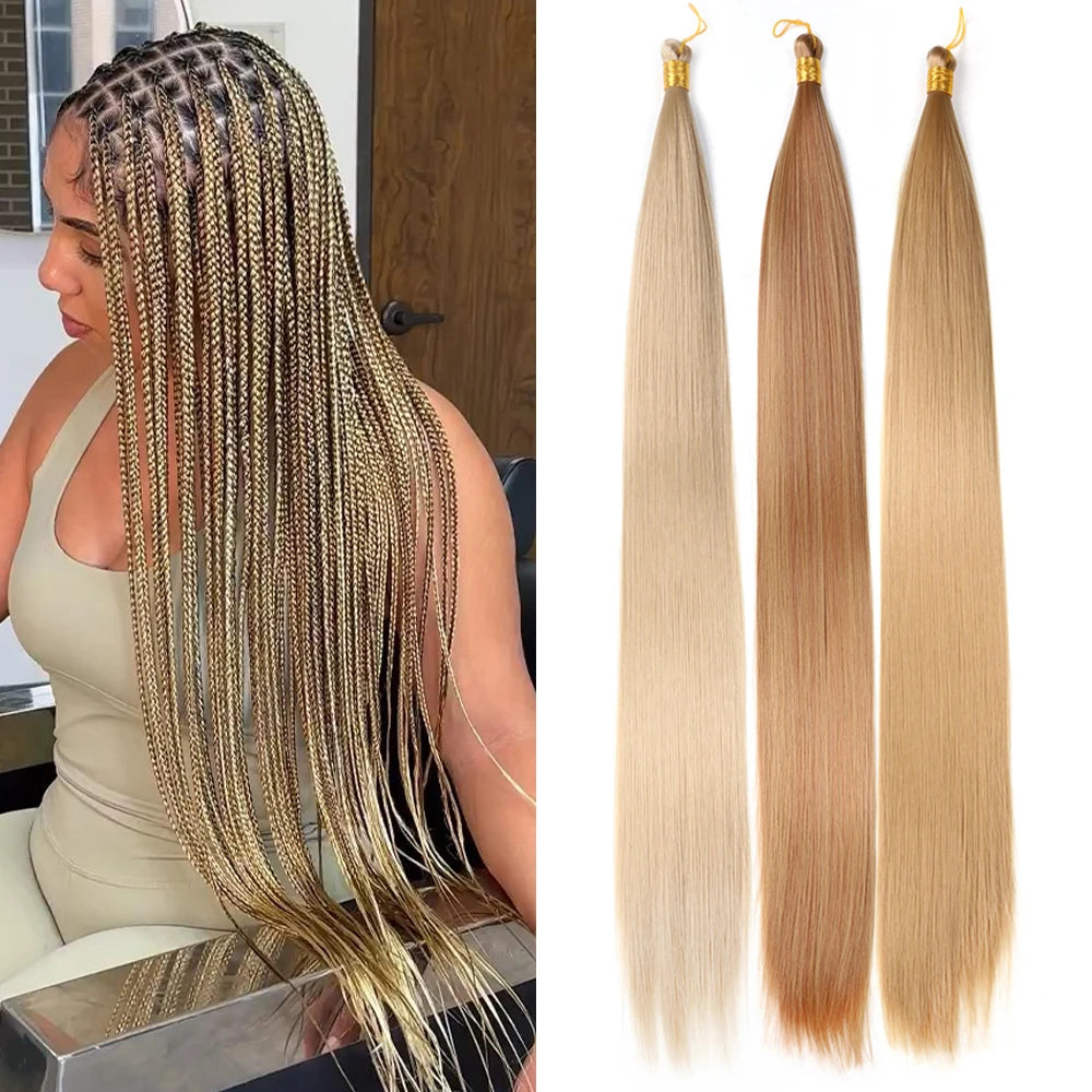 Silky Bone Straight Braiding Hair Bone 22 inch extension hair 150g synthetic hair