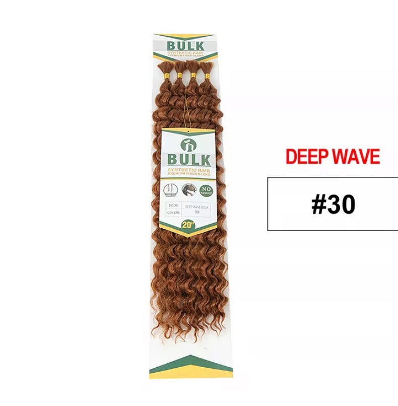 Deep curly Bulk for Boho 20 Inch