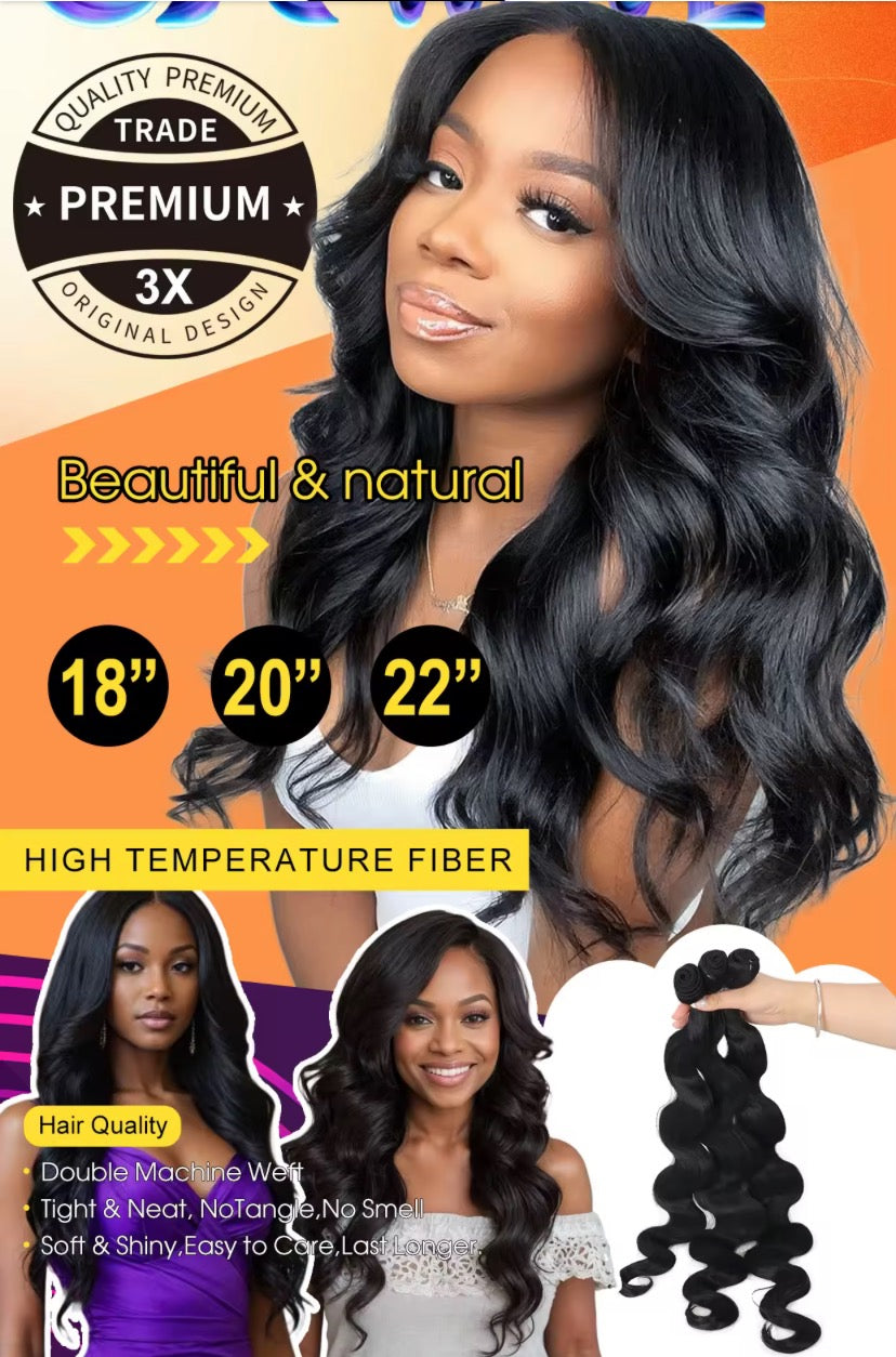 Body wave hair